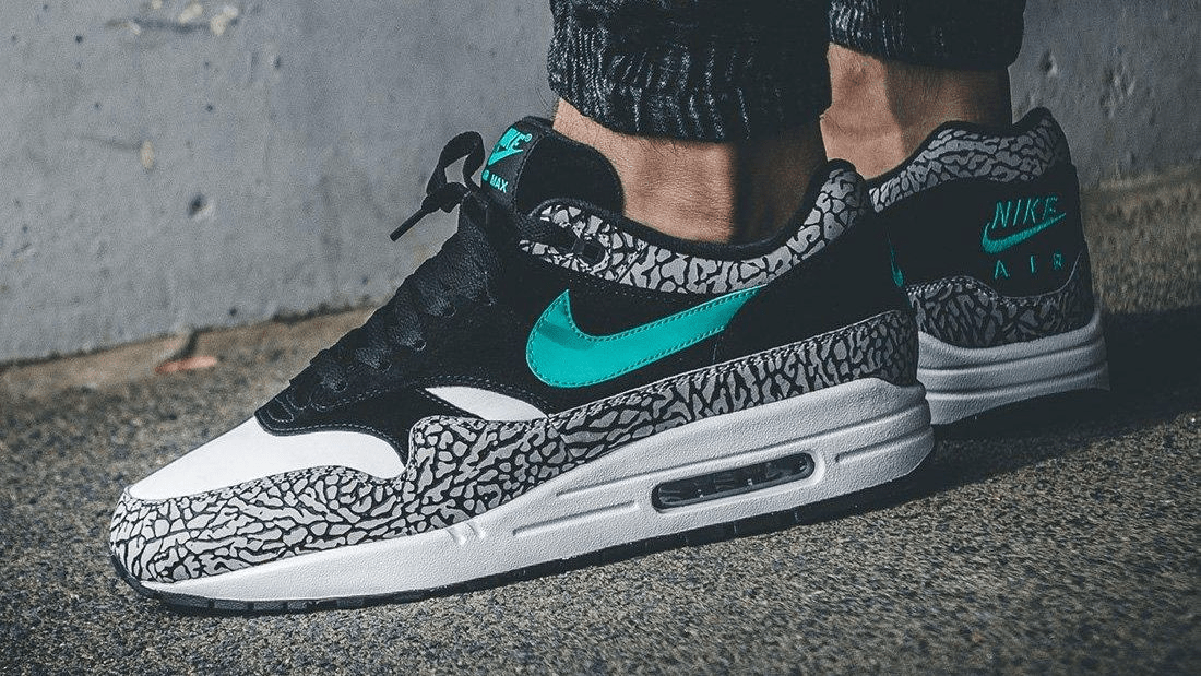Giày Nike x Atmos Air Max 1 Elephant 2017 908366-001 - Ảnh 4