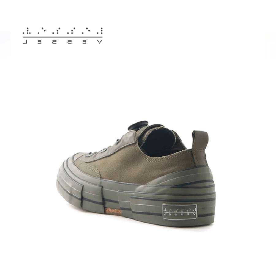 Giày XVESSEL G.O.P. LOWS for Y'S Olive - Ảnh 5