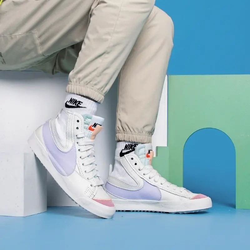 Giày Nike Blazer Mid '77 Jumbo 'Glaze Powder' DO8909-167 - Ảnh 4