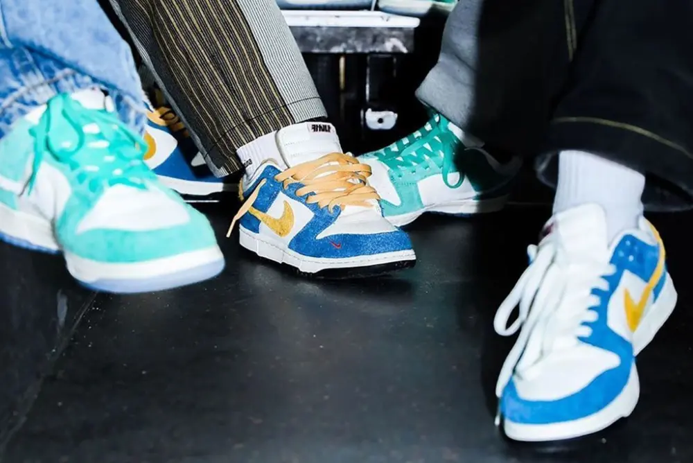 Giày Nike Kasina x Dunk Low '80s Bus' CZ6501-100 - Ảnh 5