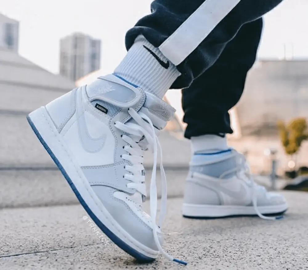 Giày Nike Air Jordan 1 High Zoom 'Racer Blue' CK6637-104 - Ảnh 5