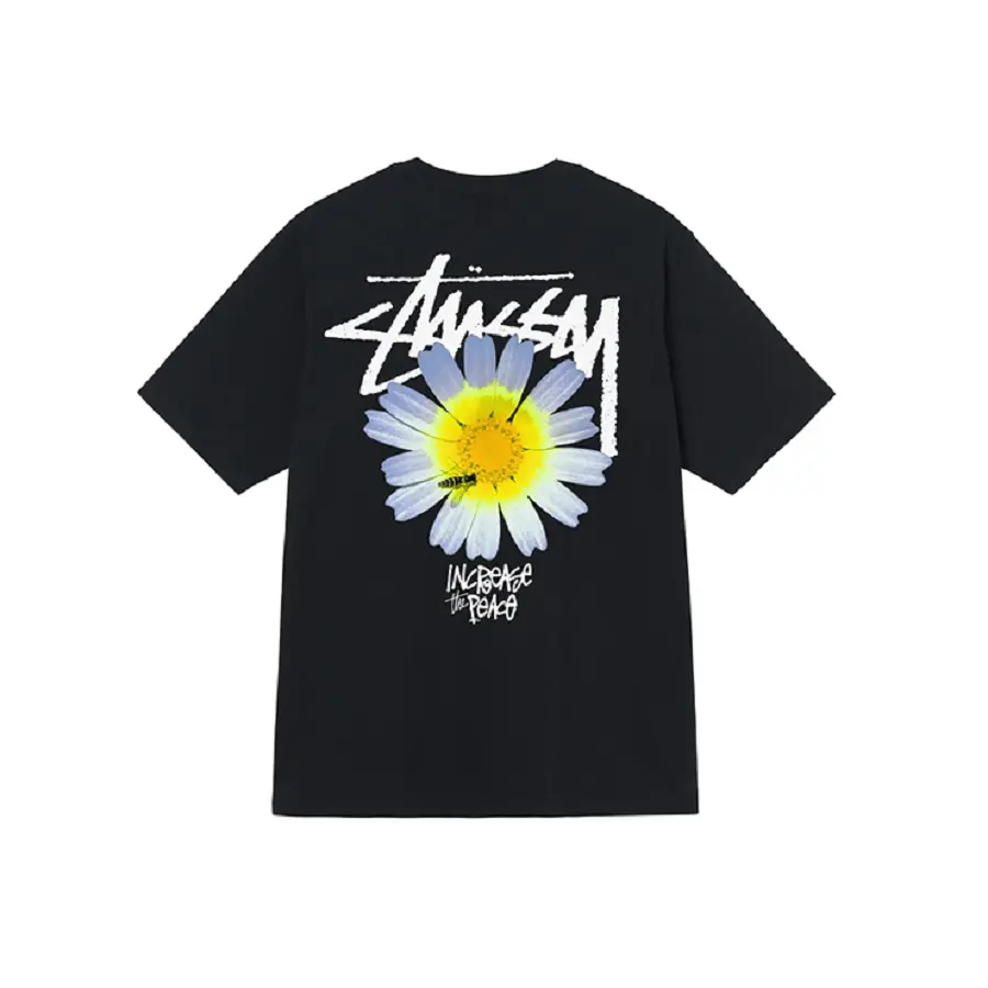 Áo Stussy FW22 ITP Flower Tee 'Black' 1904894-BLAC