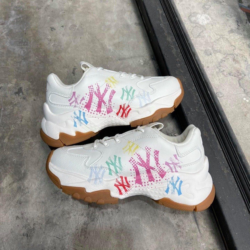 Giày MLB Big Ball Chunky Graffiti New York Yankees 32SHCG111-50I - Ảnh 2