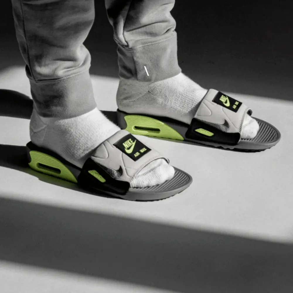 Dép Nike Air Max 90 Slide 'Volt' BQ4635-001 - Ảnh 8