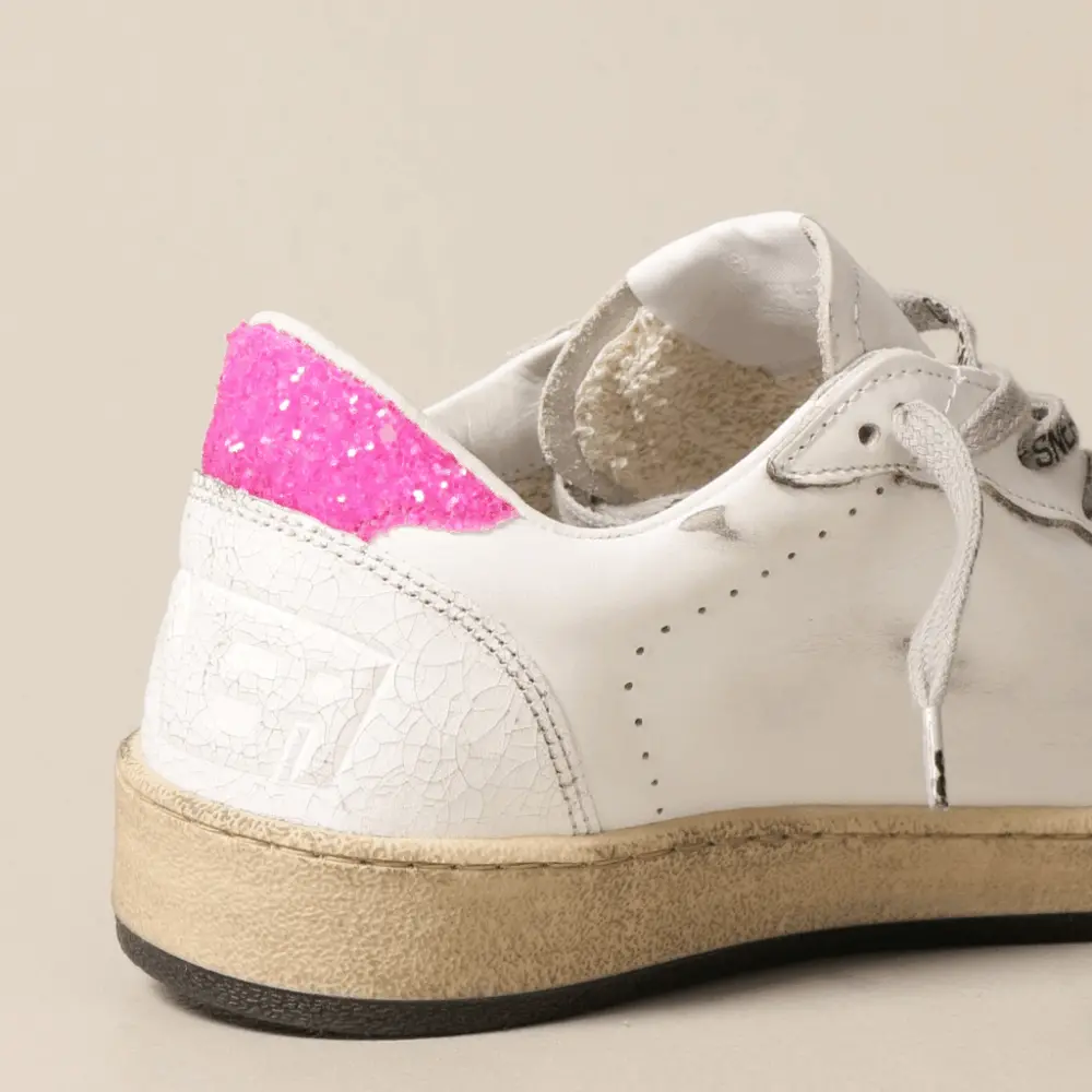 Giày Golden Goose Ballstar White Pink GWF00117-F001034-10475 - Ảnh 3