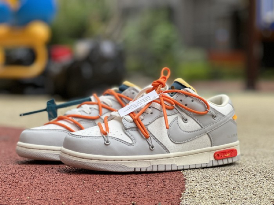 Giày Nike Off-White x Dunk Low 'Lot 44 of 50' DM1602-104 - Ảnh 5