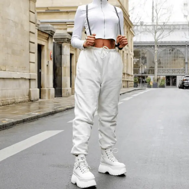 Alternative view of Giày Naked Wolfe SPIKE LEATHER 'WHITE'
