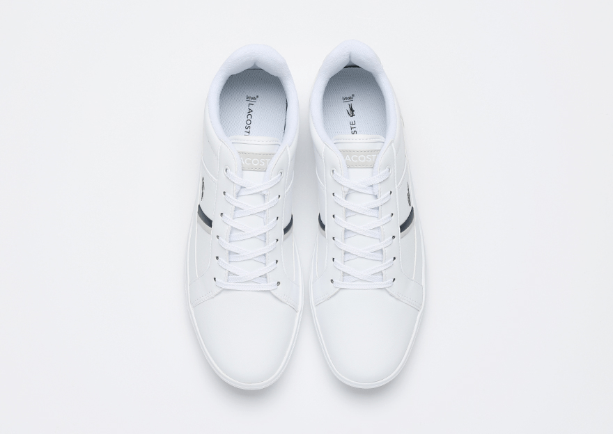 Giày Lacoste Europa 120 1 SMA 'White Gray' 740SMA0007-081 - Ảnh 4