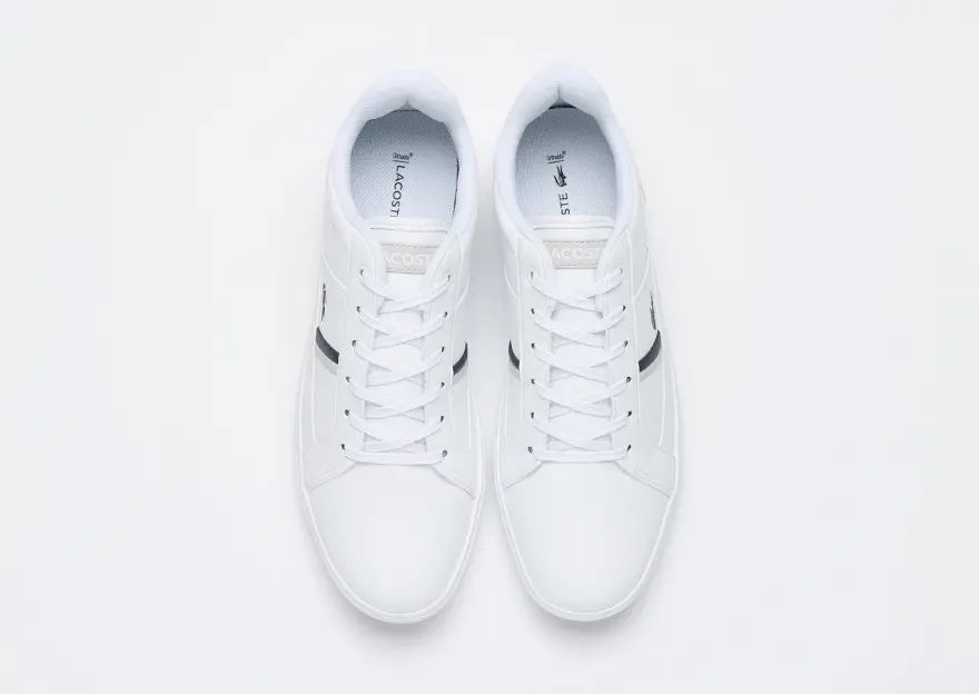 Giày Lacoste Europa 120 1 SMA 'White Gray' 740SMA0007-081 - Ảnh 4