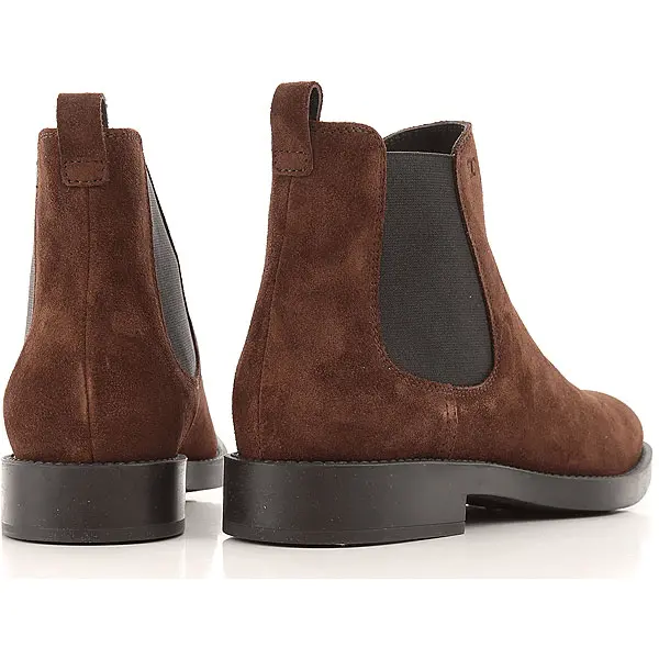 Giày Tod’s Stivaletto in Pelle Scamosciata Marrone Donna XXW60C0DD50RE042S611 - Ảnh 3