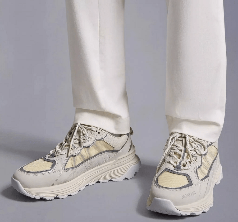 Giày Moncler Lite Runner Low Trainers 'Off White' H209B4M00130M2055034 - Ảnh 2