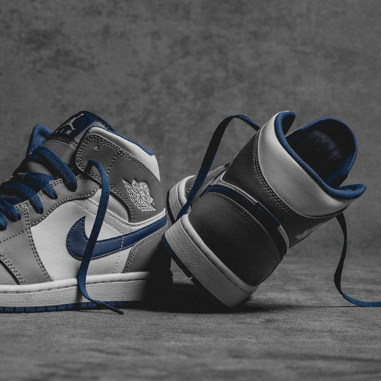 Giày Nike Air Jordan 1 Mid 'True Blue' DQ8426-014 - Ảnh 4