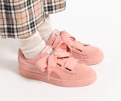 Giày Puma Suede Heart EP 'Metallic Beige' 366922-02 - Ảnh 9