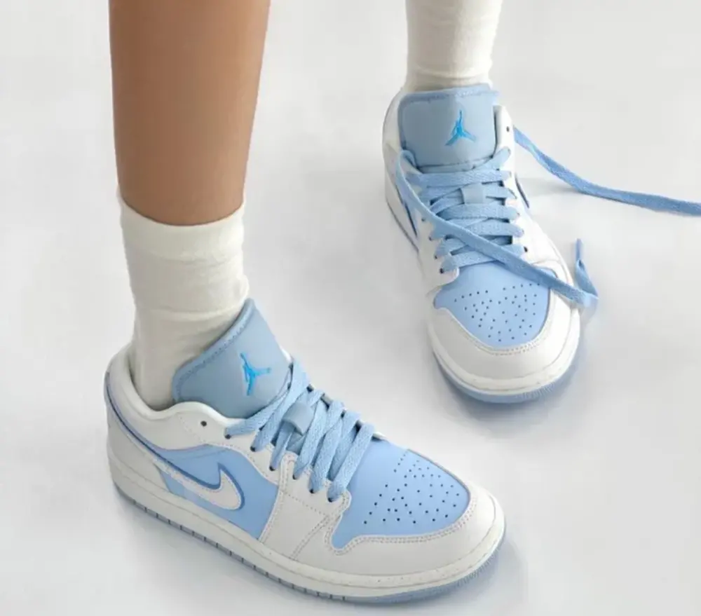 Giày Nike Air Jordan 1 Low 'Ice Blue' DV1299-104 - Ảnh 3