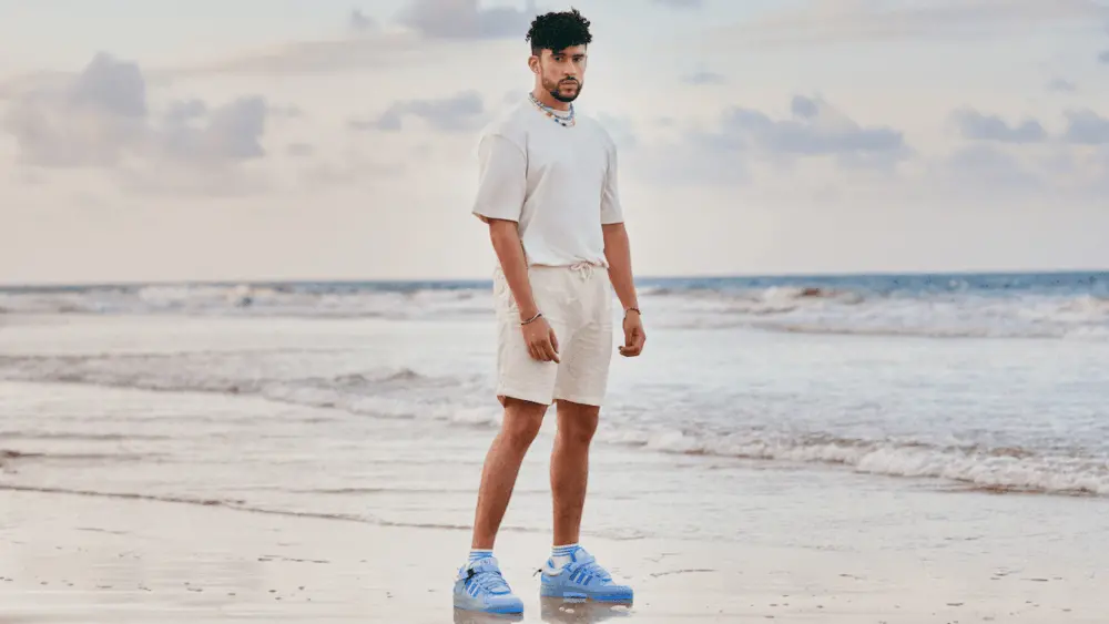 Alternative view of Giày Adidas Forum Buckle Low 'Blue' GY4900