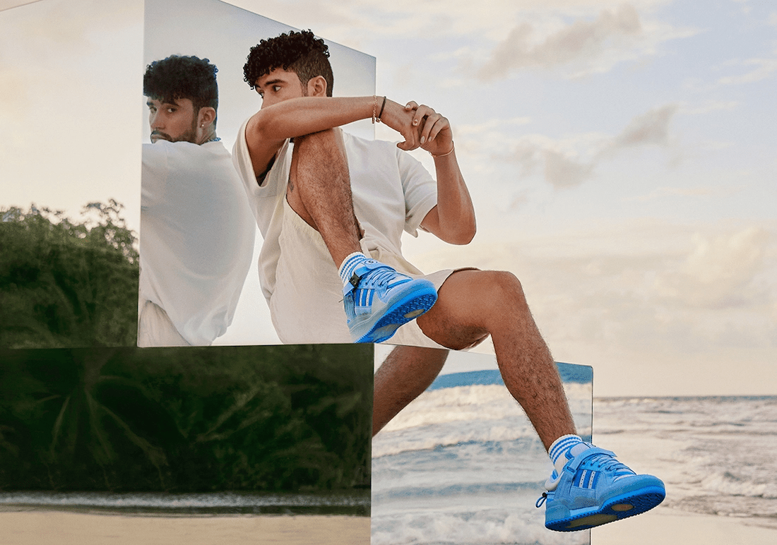 Giày Adidas Forum Buckle Low 'Blue' GY9693 - Ảnh 3