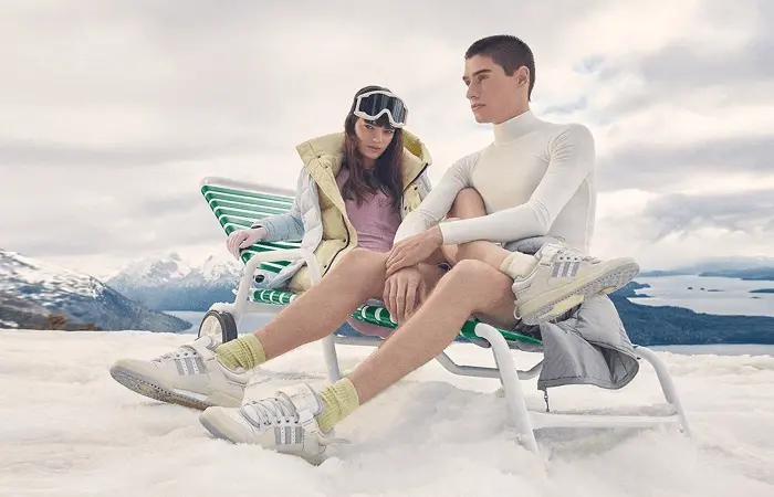 Giày Adidas Forum Buckle Low 'Bad Bunny White' HQ2153 - Ảnh 5