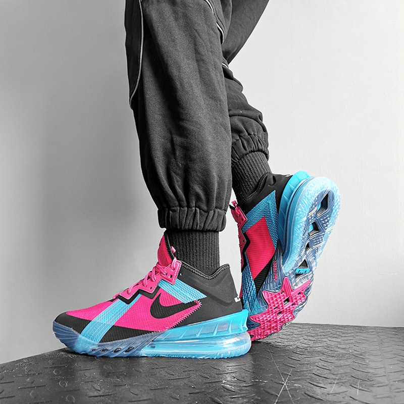 Giày Nike LeBron 18 Low EP 'Neon Nights' CV7564-600 - Ảnh 2