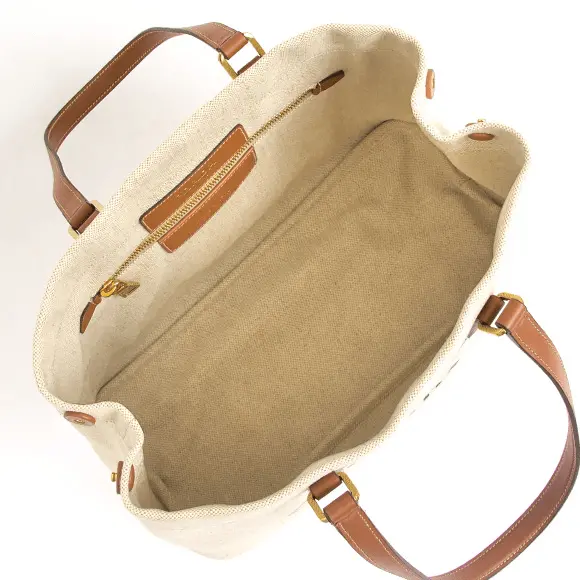Túi Prada Women's Canvas Shopper Shoulder Bag 1BG355-2DLI-F0A5T - Ảnh 5