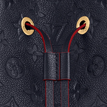 Túi Louis Vuitton Neonoe MM Monogram Empreinte 'Navy Blue Red' M45306 - Ảnh 6