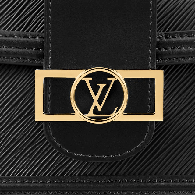 Túi Louis Vuitton Dauphine MM Epi 'Black' M56141 - Ảnh 6