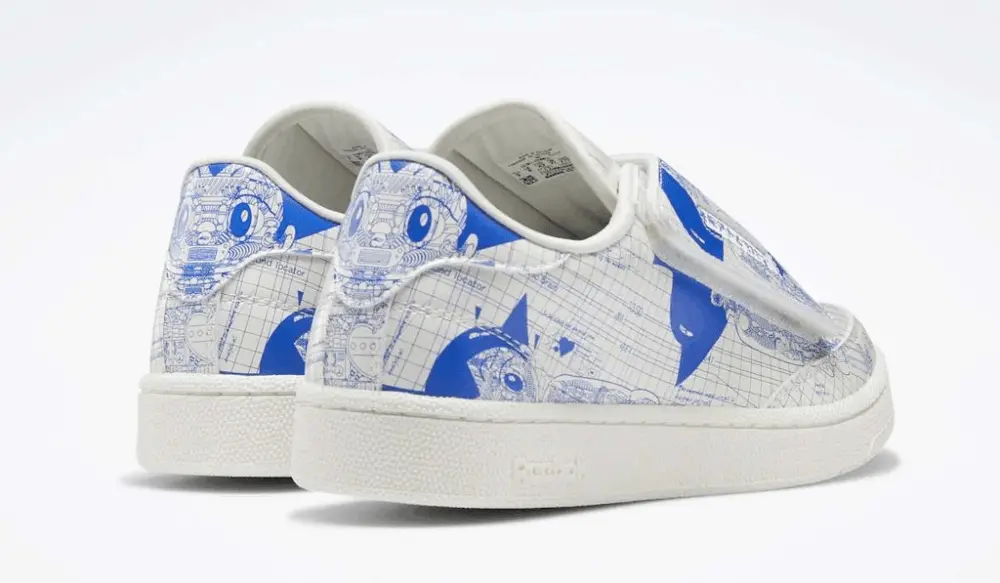 Giày Reebok Club C Stomper BAIT Astro Boy Club 'Chalk' GY6039 - Ảnh 3