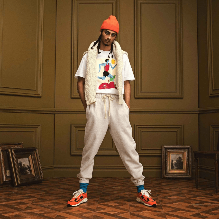 Giày New Balance 990v2 'MiUSA Marigold' M990AI2 - Ảnh 2