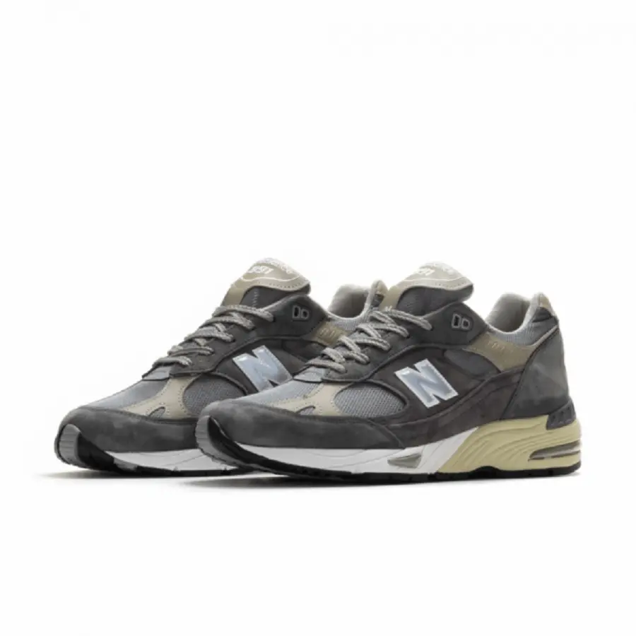 Giày New Balance 991 MiUK ’40th Anniversary Grey’ M991UKF - Ảnh 3