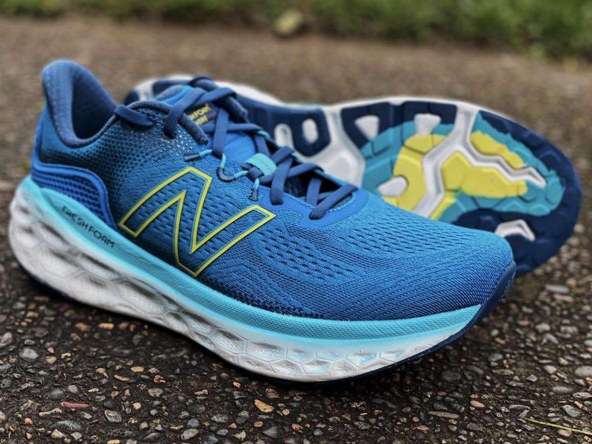 Giày New Balance Fresh Foam More v3 Light Blue WMORLV3 - Ảnh 6