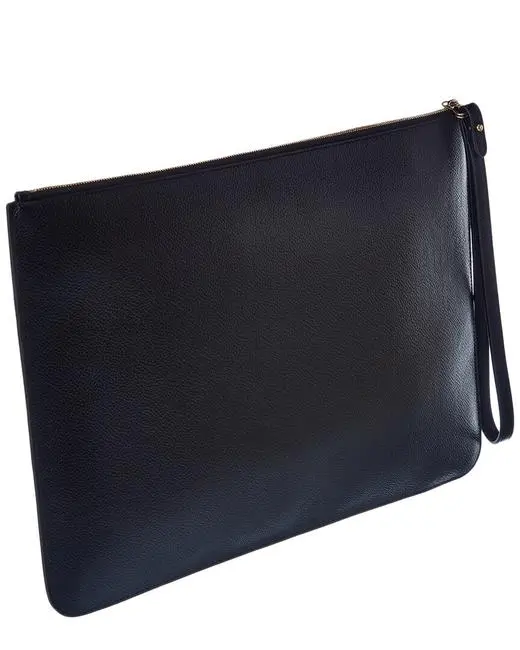Túi Balenciaga Leather Pouch Wallet 655604-1IZIM-1090 - Ảnh 4
