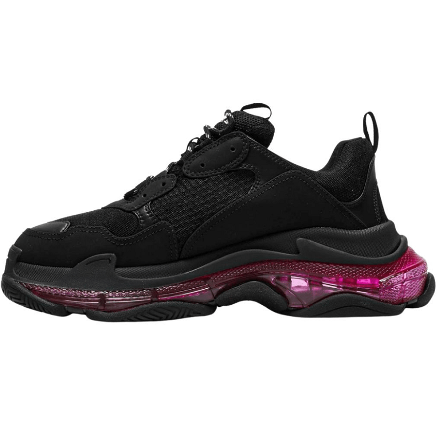 Giày Balenciaga Triple S 'Black Pink Neon' 541624-W2FR1-1053 - Ảnh 5