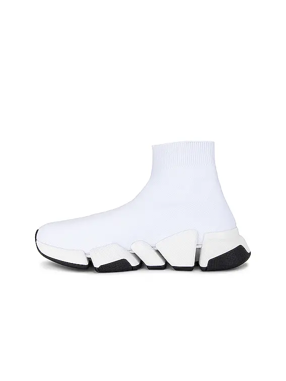 Alternative view of Giày Balenciaga Speed 2 Snearkers In White 617196 W1702 9014