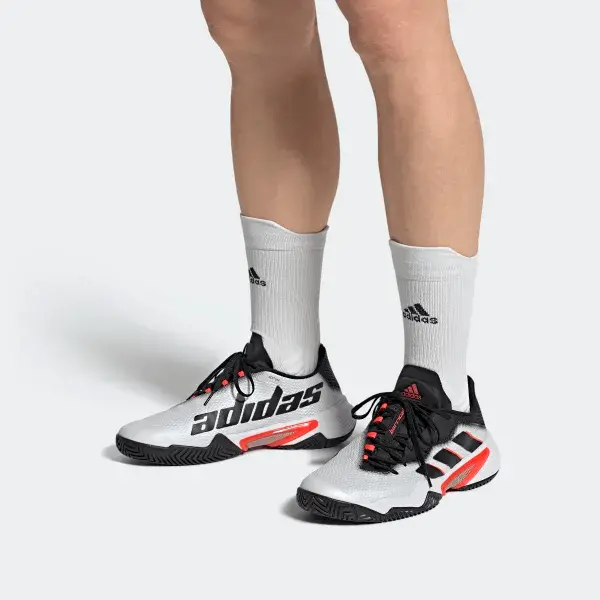 Alternative view of Giày Adidas Barricade 'Red White Black' GW2964