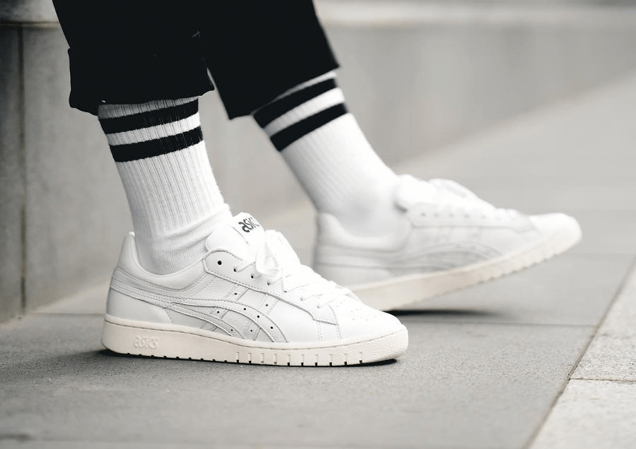 Giày Asics Tiger Gel PTG White Silver 1193A167-101 - Ảnh 5