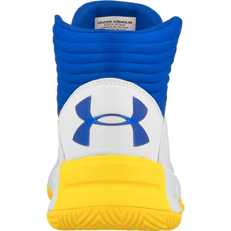 Giày Under Armour Lockdown 2 Basketball 'Blue White' 1303265-102 - Ảnh 6
