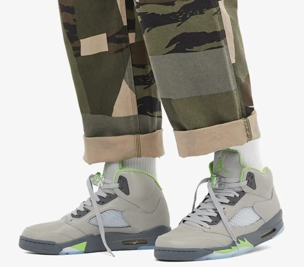 Giày Nike Air Jordan 5 Retro 'Green Bean' DM9014-003 - Ảnh 3
