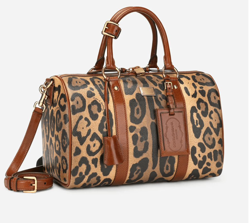 Túi Dolce & Gabbana 'Leopard Print' Crespo BB2208AW384HYNBM - Ảnh 2