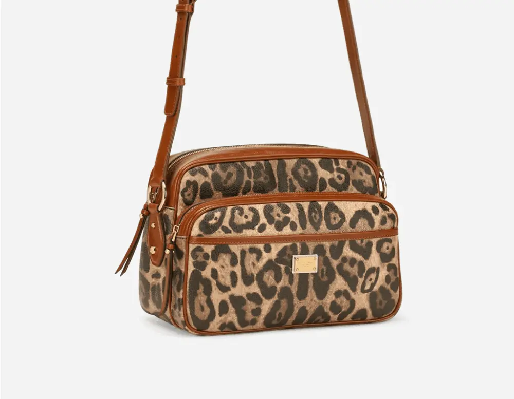 Túi Dolce & Gabbana Crespo 'Leopard' BB2210AW384HYNBM - Ảnh 3