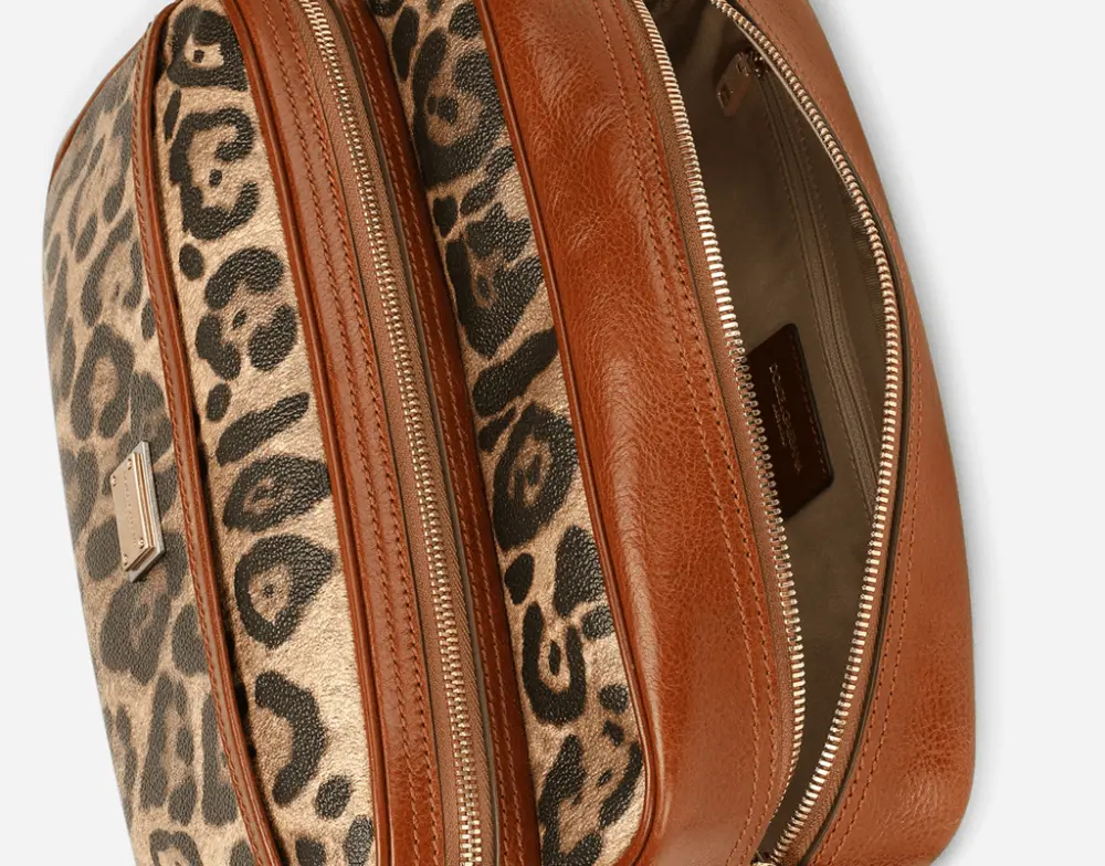 Túi Dolce & Gabbana Crespo 'Leopard' BB2210AW384HYNBM - Ảnh 5