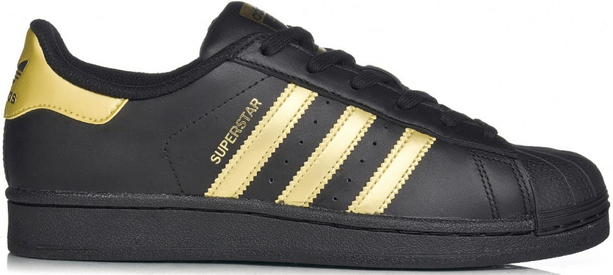 Giày Adidas Superstar J Cblack/Goldmt/Goldmt BB2871