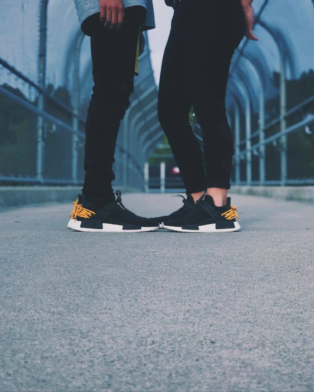 Giày Adidas NMD HU Pharrell Human 'Species Black' BB3068 - Ảnh 4
