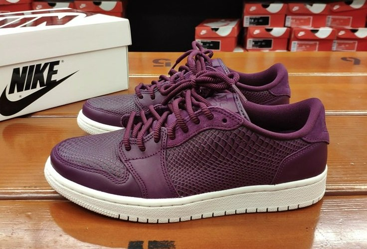 Giày Nike Wmns Air Jordan 1 Retro Low NS 'Bordeaux' AO1935-600 - Ảnh 6