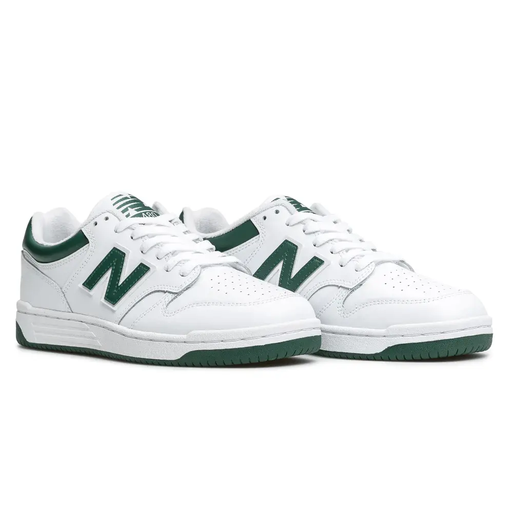 Giày New Balance 480 'White Nightwatch Green' bb480LNG - Ảnh 5