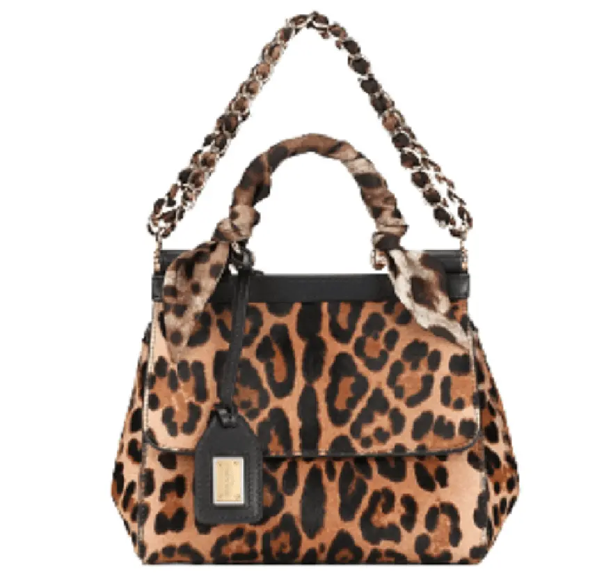 Túi Dolce & Gabbana Pony Hair 'Leopard Print' BB6003AY086HAALM