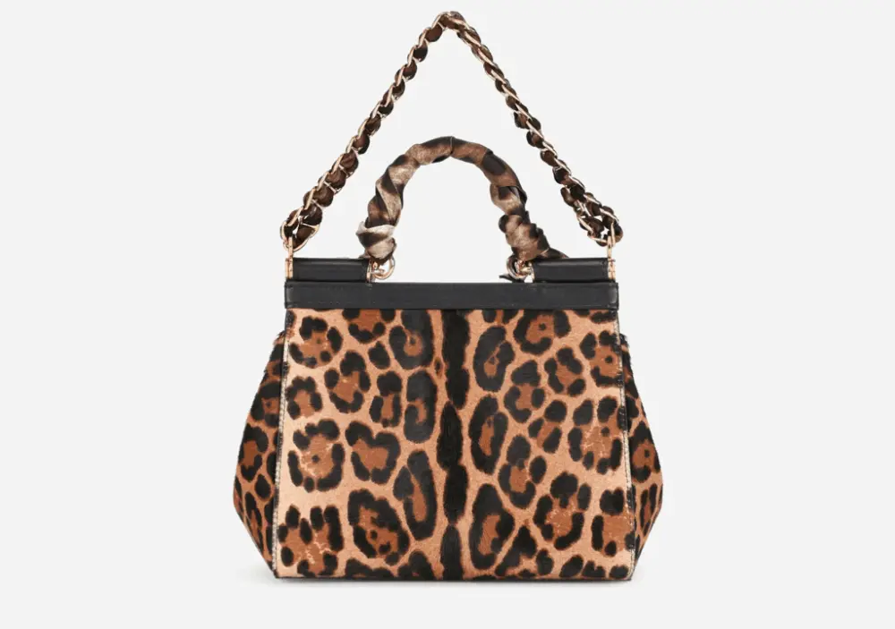 Túi Dolce & Gabbana Pony Hair 'Leopard Print' BB6003AY086HAALM - Ảnh 4