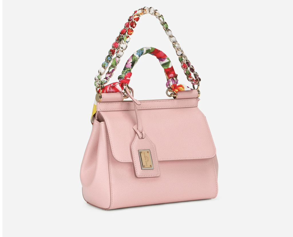 Túi Dolce & Gabbana Sicily Bag 'Pink' BB6003B58758H402 - Ảnh 3