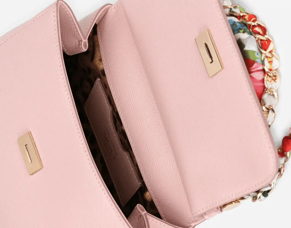 Túi Dolce & Gabbana Sicily Bag 'Pink' BB6003B58758H402 - Ảnh 5
