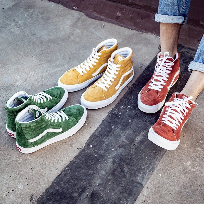 Giày Vans Sk8-Hi Suede 'Burnt Brick' VN0A4BV6V75 - Ảnh 2