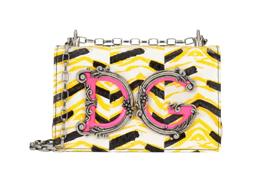 Túi Dolce & Gabbana Printed Elaphe DG Girls Bag BB6498AY0498G126
