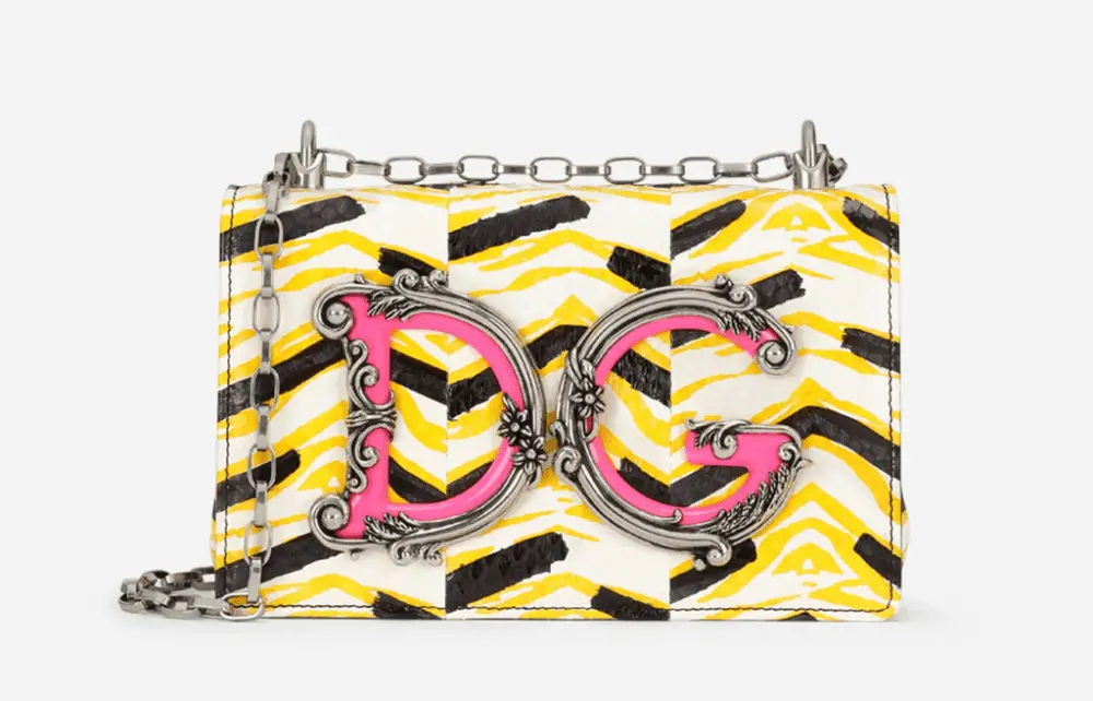 Alternative view of Túi Dolce & Gabbana Printed Elaphe DG Girls Bag BB6498AY0498G126